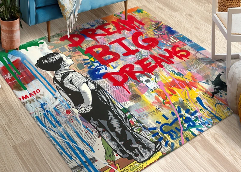 Graffiti Art Rug 