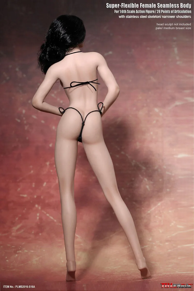 Phicen S16A S17B 1/6 Skala Weibliche Nahtlose Körper TBLeague TBL 12'' Soldat Mittlere Brust Super Flexible Action Figur Körper Puppe