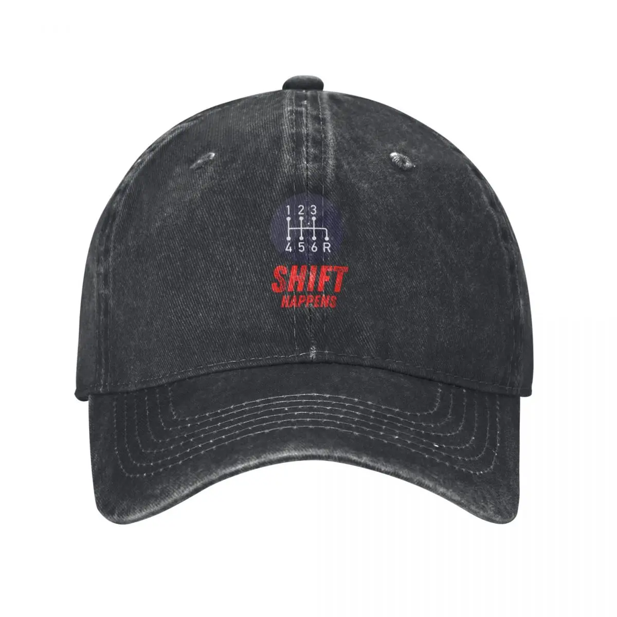 Shift Happens Manual Transmission Racing Shift Race Street Car Gears Racing Cars Baseball Cap Golf Cap Mens Tennis Women's