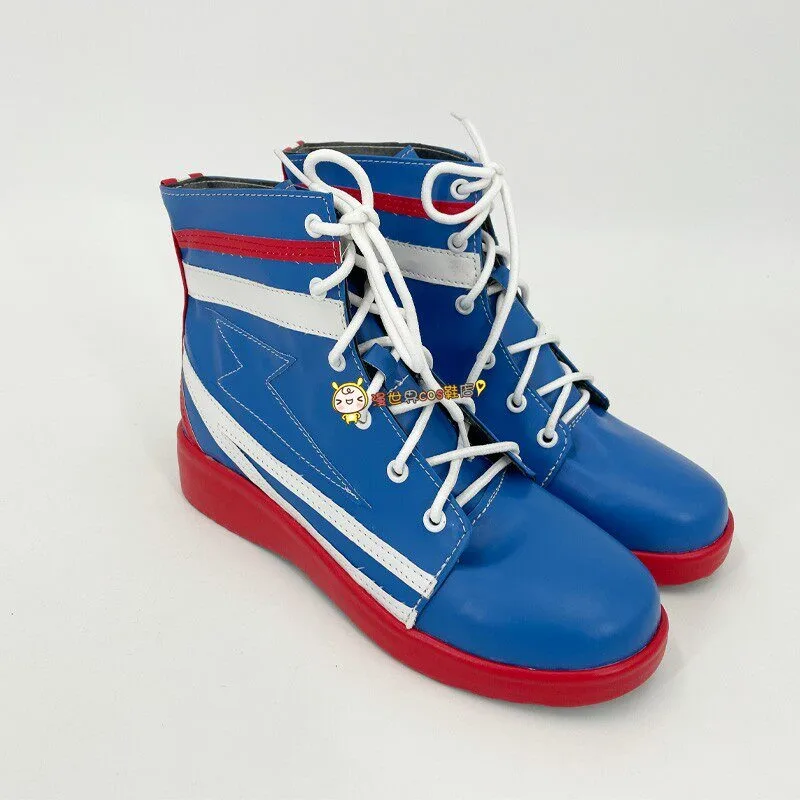 Tamamo Cross Cosplay Shoes Game Pretty Derby Cosplay Props Halloween Carnival Boots Custom Made PU Leather Shoes - view 3