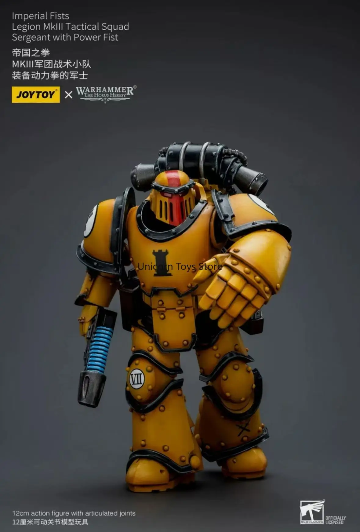 

JOYTOY Dark Source Genuine Joint Name Space Marine Empire Fist Power Fist Sergeant 1:18 Moving Model Player