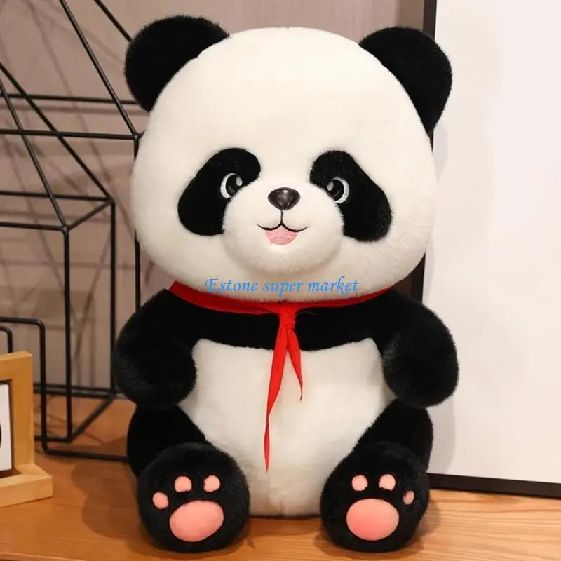 

090B Sweet Plush Stuffed Panda Doll Infant Appease Panda Doll Multi-type