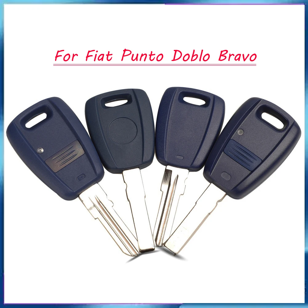 jingyuqin New Keyless Entry Key Fob Styling For Fiat Punto Doblo Bravo Shell Case Housing Cover No With Chipset