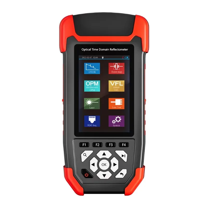 

NF-981 OTDR Fiber Optic Tester 8-in-1 Multi-Function Tester Compatible with SC FC ST APC Adapters for Fiber Optic Testing
