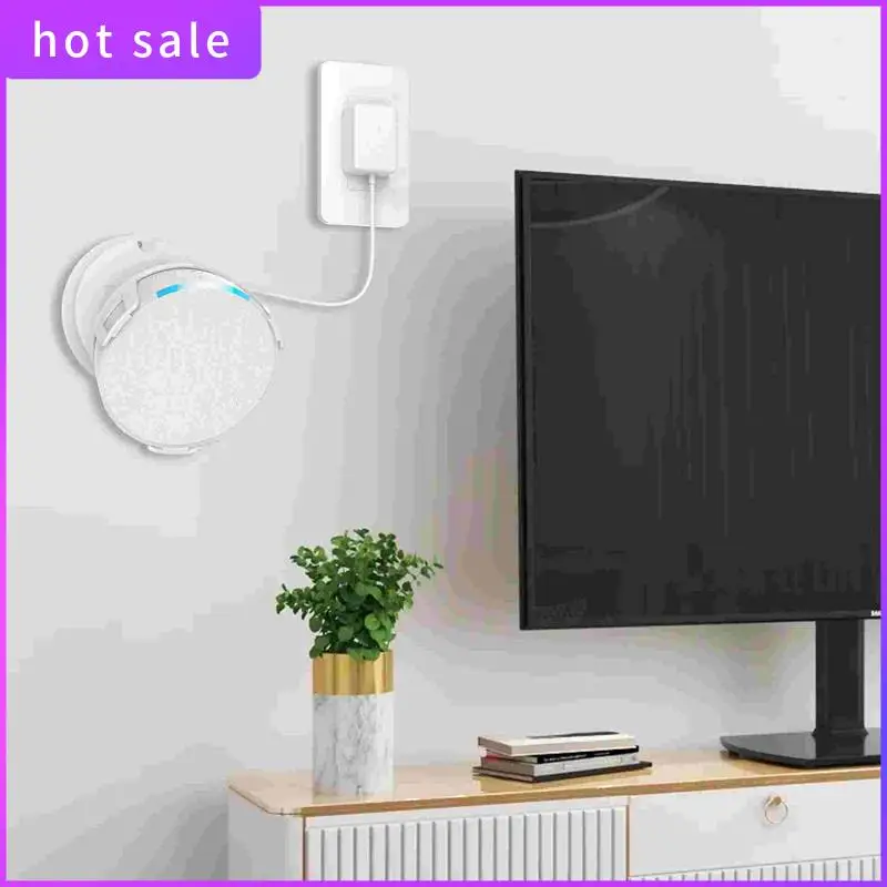 1 Uds ABS soporte de altavoces de Audio soporte de altavoz portátil para Amazon Echo blanco