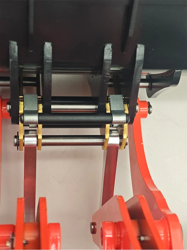 JDMODEL Manuelle Schnellkupplung Gabel Quick Move Mount RC Zubehör Für JDM 198 ZW370 RC Hydraulische Lader Bau RC Spielzeug