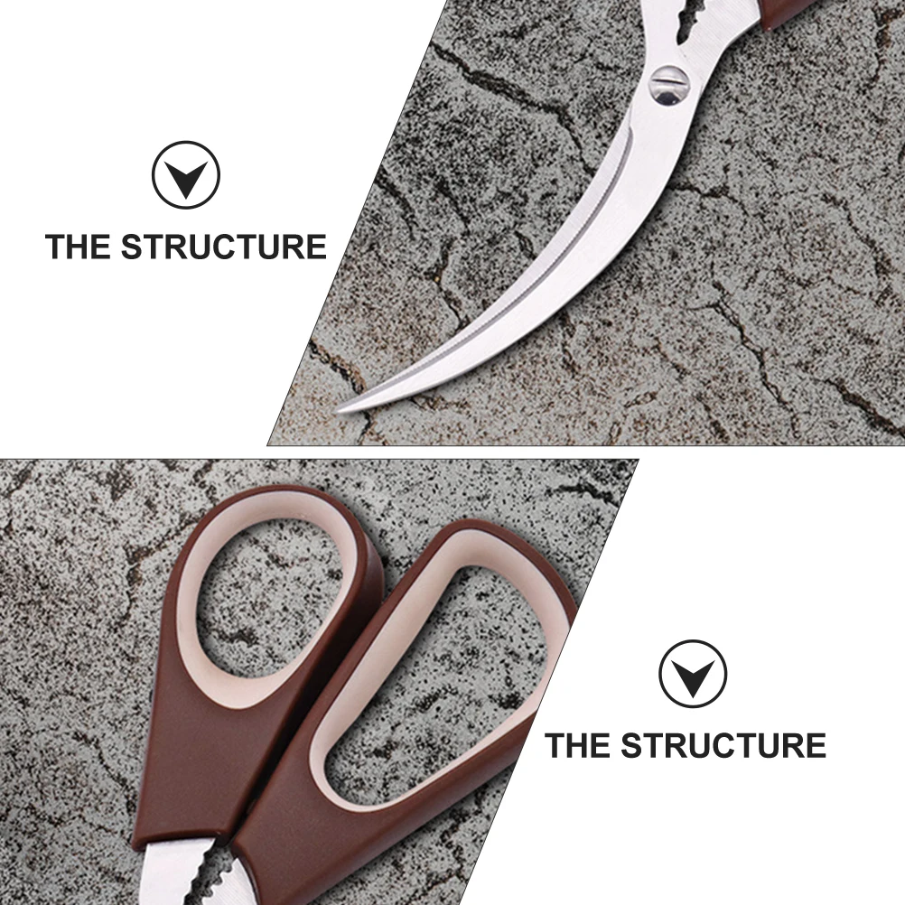 

2Pcs Crab Scissors Stainless Steel Seafood Tools Shrimp Lobster Shell Opening Kitchen Gadgets Easy Clean Dining Accessories