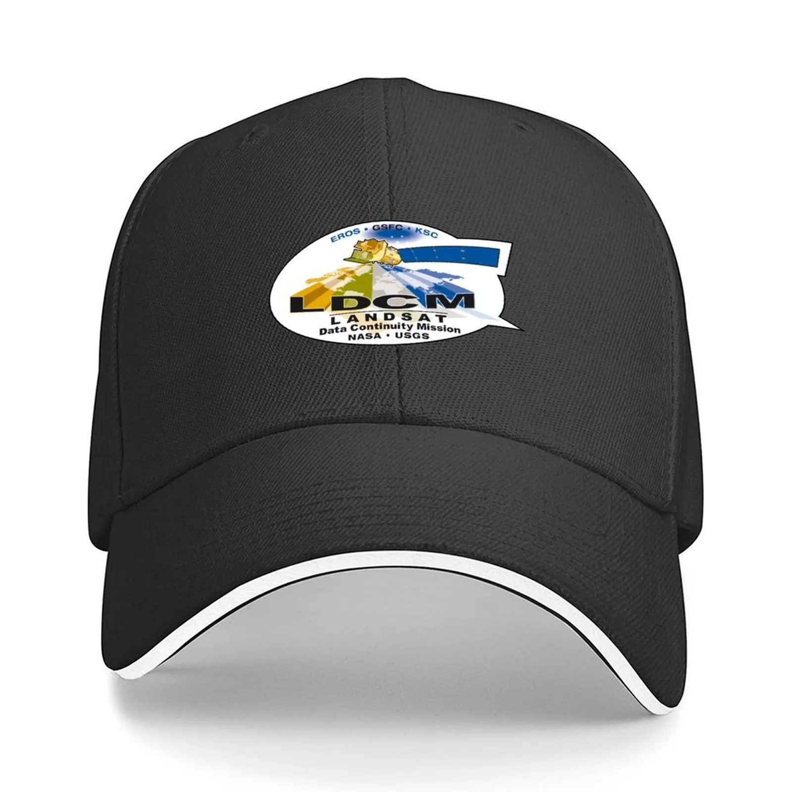 

LANDSAT 8 logo mission Baseball Cap hats on offer Sun Hat For Children Trucker Cap Sun Cap Hats Man Women's