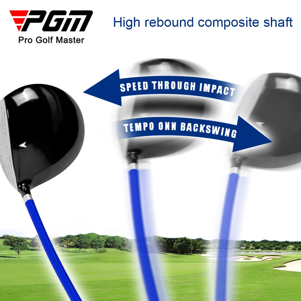 PGM Golf Swing Stick Lady Beginner Training Supplies Hand Swing Club Trainer Men Soft Practice Stick Simulation Real Clubs