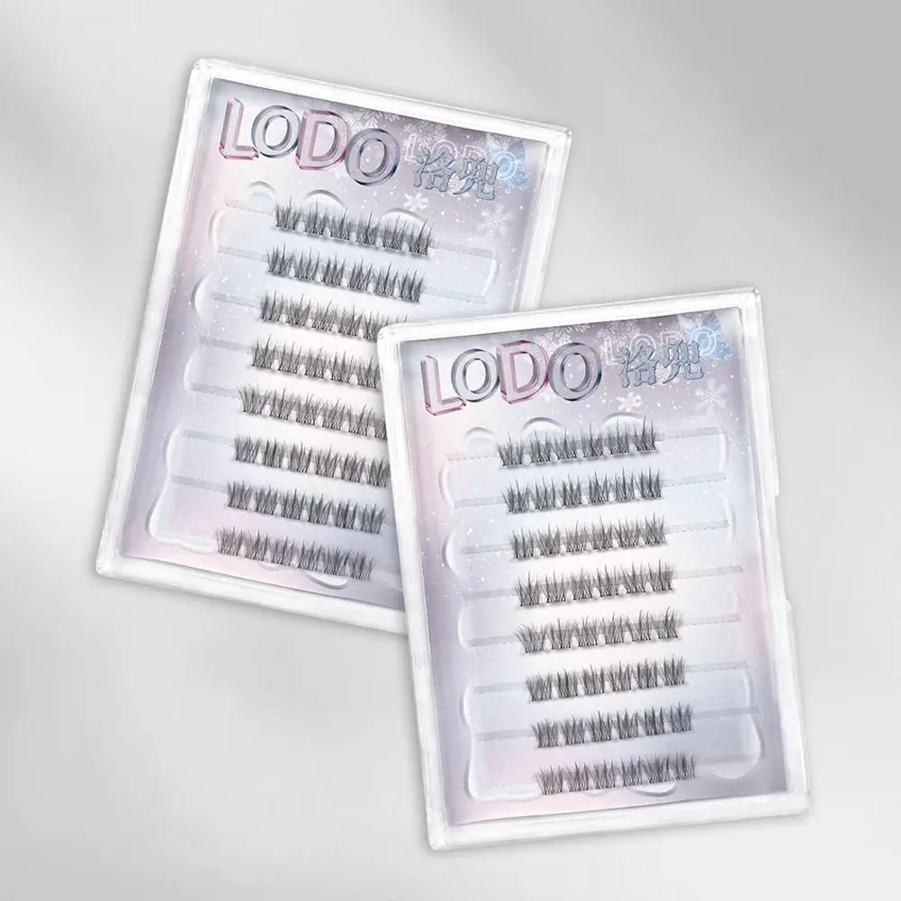 

Grey False Eyelashes Handmade Natural Long False Eyelashes Eyelashes Lashes Maquillage Cils Cilia Fake Eye Makeup Cilios Fa B3H7