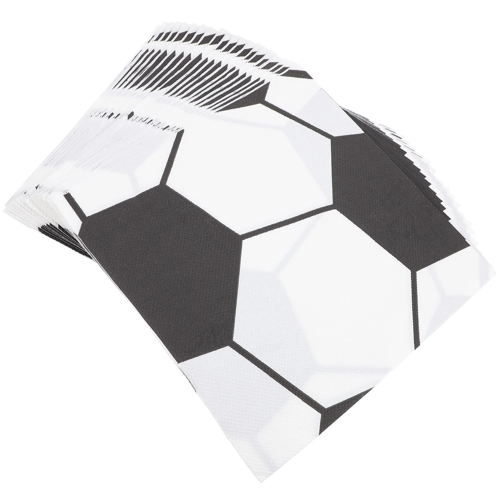 

100Pcs Soccer Lunch Napkin Printed Napkin Paper for Birthday Dinner Party Favors Supplies birthday napkins