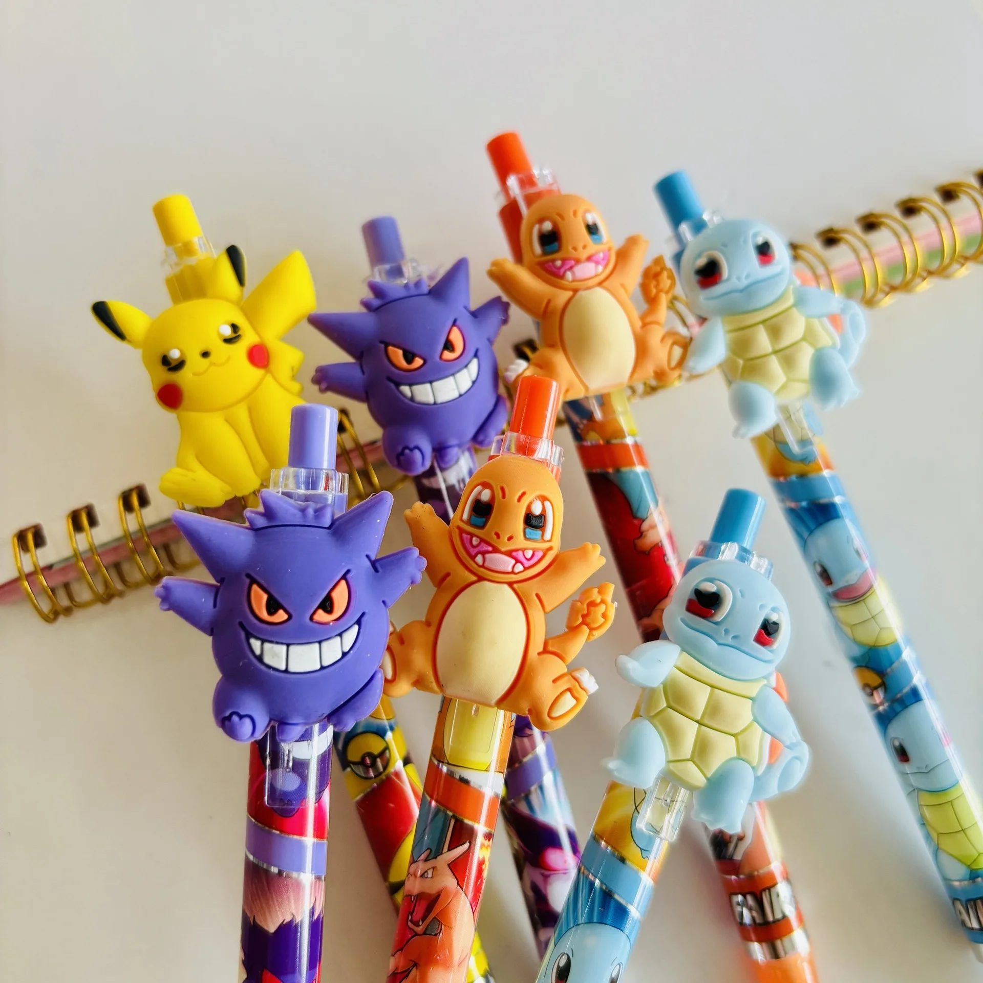 Neues Modell 6er-Set Pikachu Bleistift-Patches Übungsbleistifte