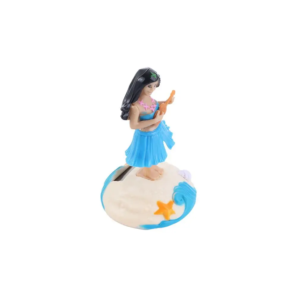Hula Girl Hula Dancer Grass Skirt Swing Solar Dancing Girl Solar Powered Hula Girl Swinging Hawaiian Girl Solar Swinging