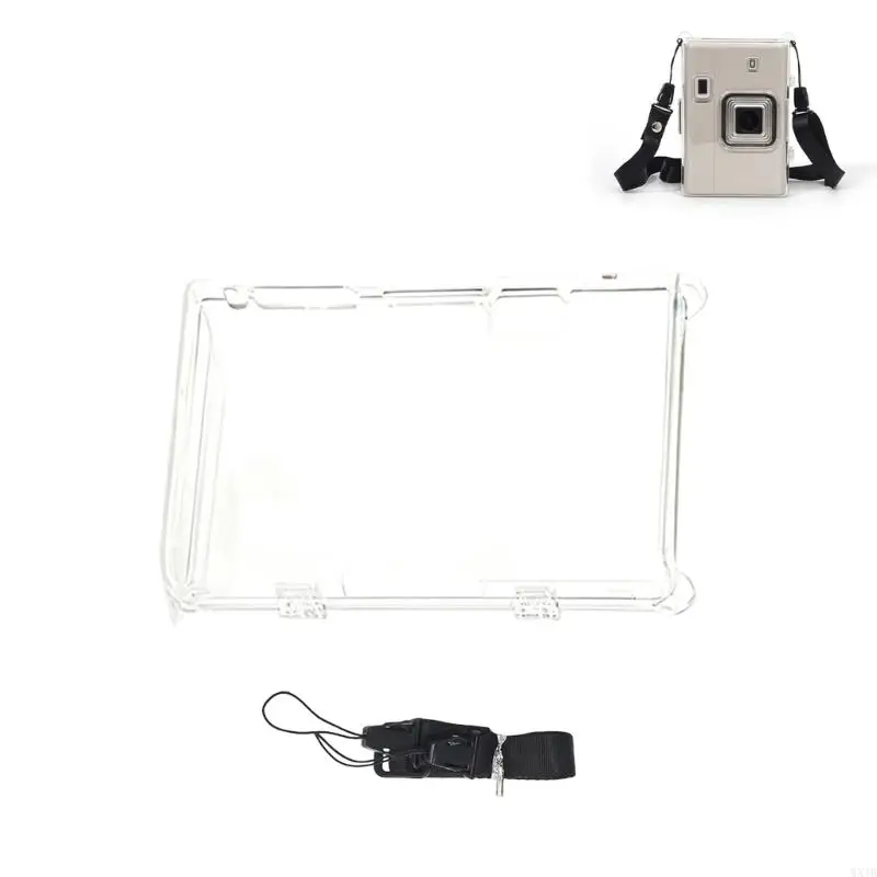 AntiShock Transparent Guard Shell for Mini Liplay+ Cameras Case Easy Access 