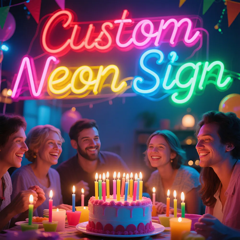 Custom Name Sign Personalized Dimmable Neon Night Light Christmas Birthday Gifts Boy Girl Bedroom Decor Wall Hanging Neon Sign