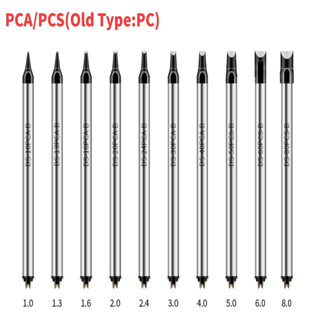 HANDIF Tip Soldering Iron Tin Soldering Iron Tips PCA Series For Apollo Automatic Soldering Robot Lead-free Robot Tip