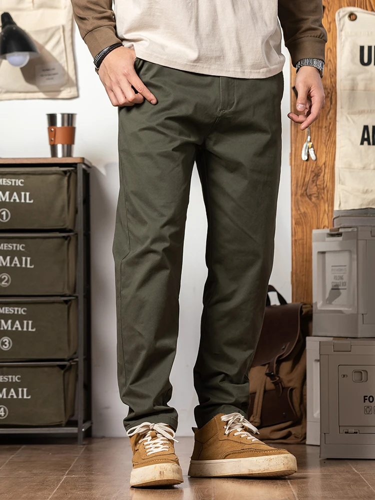 

Американские брюки в стиле ретро, рабочая одежда, мужские брюки, осень 2025, новые повседневные прямые длинные брюки, весна-осень Faion Ci...