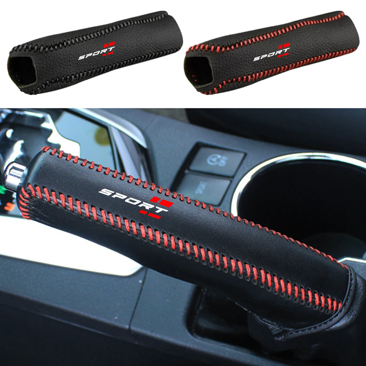 1pc Auto Getriebe Hand Bremse Abdeckung Hülse Für Alle Auto Modelle Auto Innen Schützen Abdeckung