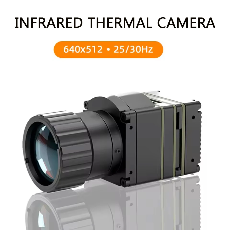 

Infrared Thermal Camera 640x512 Industry Thermal Imager LWIR Camera HDMI USB UVC Uncooled Vehicle IR Imaging Camera Outdoor