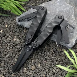 Outdoor Multitool Multifunction First Tactical Folding Scissors Knife Survival Tool Combination Camping Equipment EDC Hand Tools