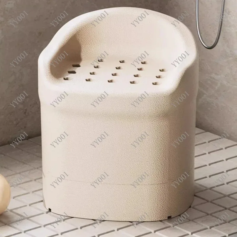 Bathroom EPP Shower Chair Non-Slip Bath Stool for Elderly Kids Pregnant Women