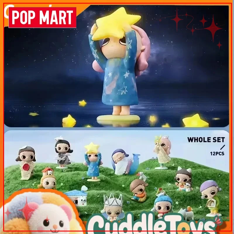 Genuine POPMART Nyota Free Growth Series Trendy Toy Blind Box