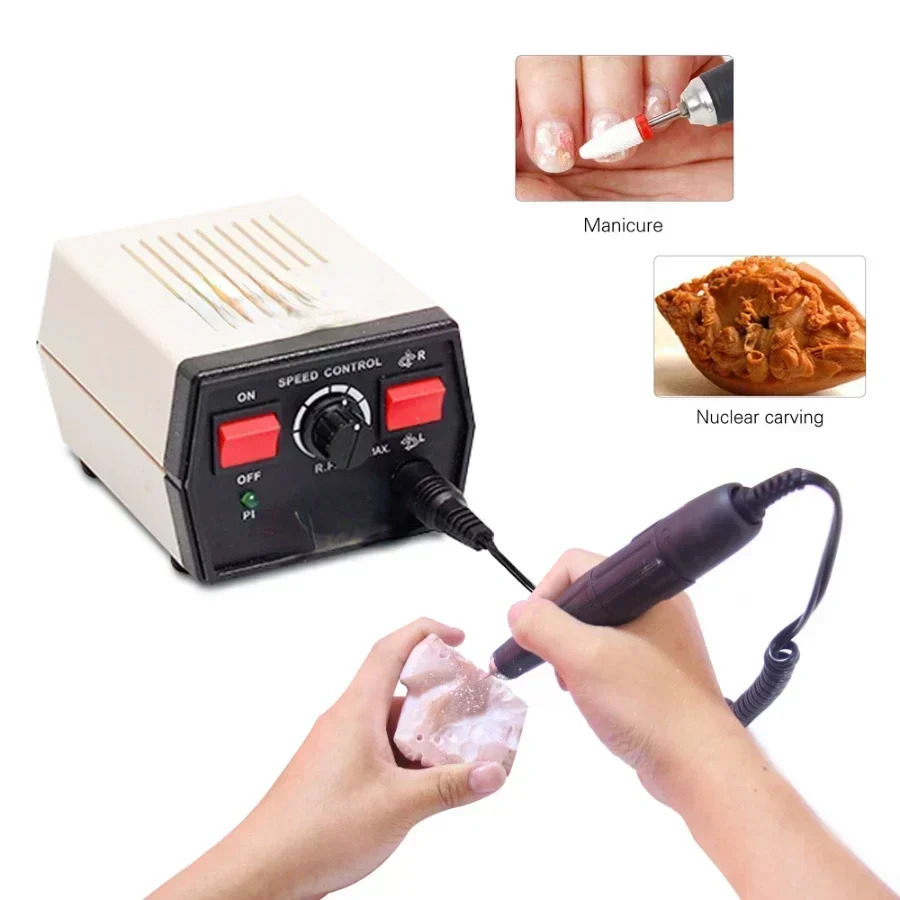 

Hot Salesnail Polish Remover Machine 35000 Rpm Micro Motor Electric Strong 204 Strong