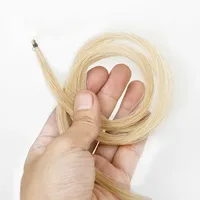 Violin Bow Hair Horsehair White Natural Horsehair Bow Hair Horse Tail for 4/4 3/4 1/2 1/8 1/4 Violin Replace Accessories