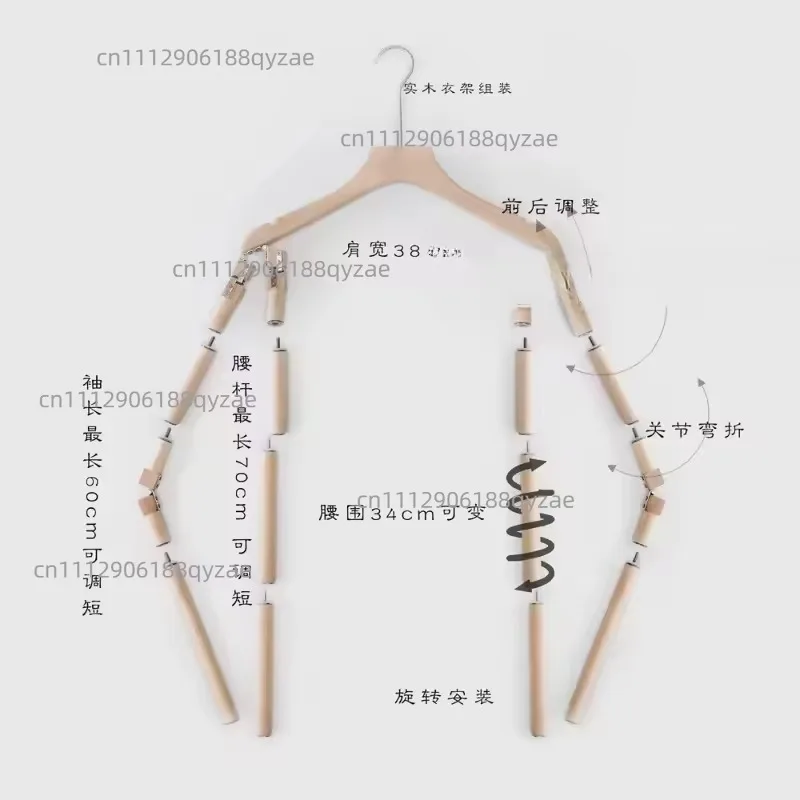 Clothing Shooting Hangers Photography Support Racks Live Streaming Props Display Styling Hangers Durable and Stable