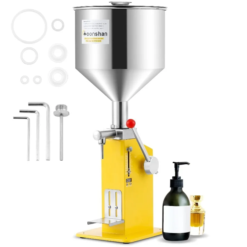 Christmas.Manual Liquid Paste Bottle Filler for Cosmetic Oil, Lip Gloss, Honey, Cream, Shampoo