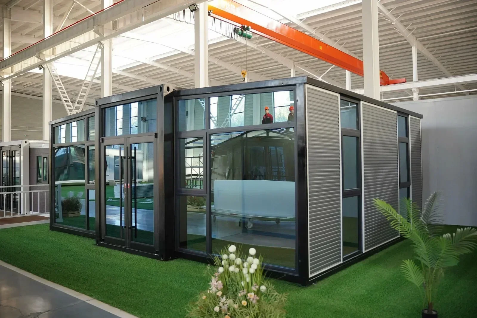 Customized Ready-made 20ft Expandable Prefab House Container Portable Prefab Mobile Home Modern Villa Luxury Hotel Expandable Ho