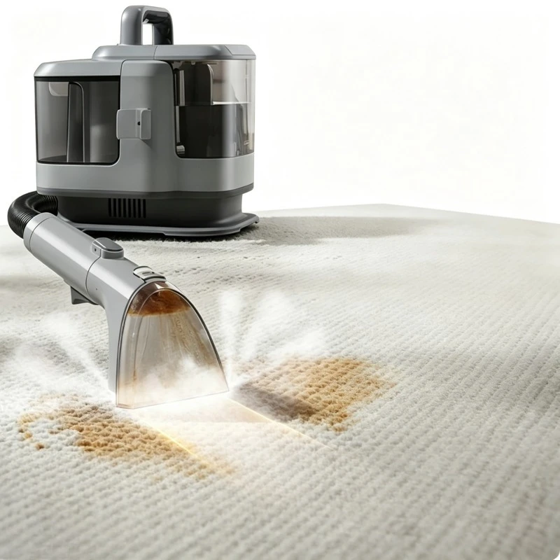 High Temperature Steam Upholstery Cleaner, Steam & Suction Cleaning Machine For Sofa Carpet Kitchen Range Hood Home Deep Clean