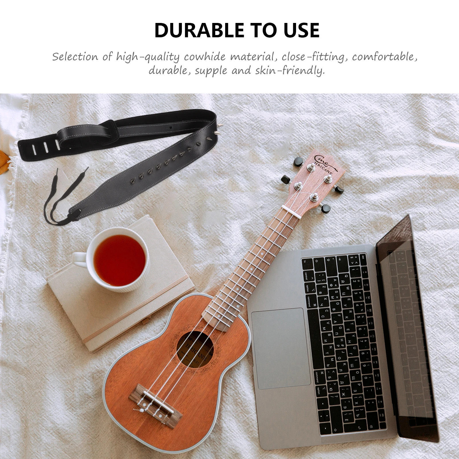 

Guitar Strap Design Straps for Men Acoustic Extra Long Bass Adjustable Shoulder Embroidered Black