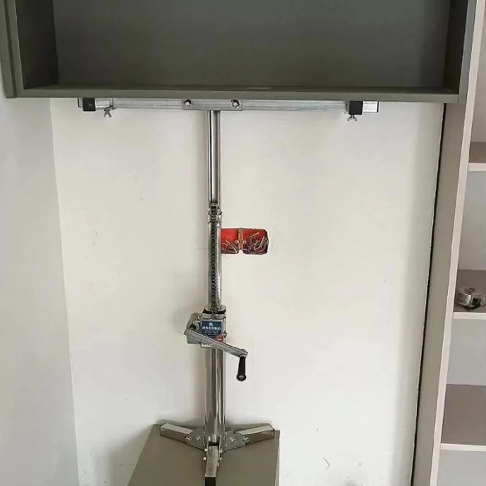 Portable Hanging Cabinet Installation Supporting Artifact Bathroom Cabinet Small Lift Installation Bracket Foldable