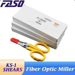 Fabricado na China RIEPLAY Miller Tools Fibra Óptica Miller KS-1 Kevlar Tesoura / Tesoura Kavlar / Cortador Kavalr, Tesoura Miller KS-1