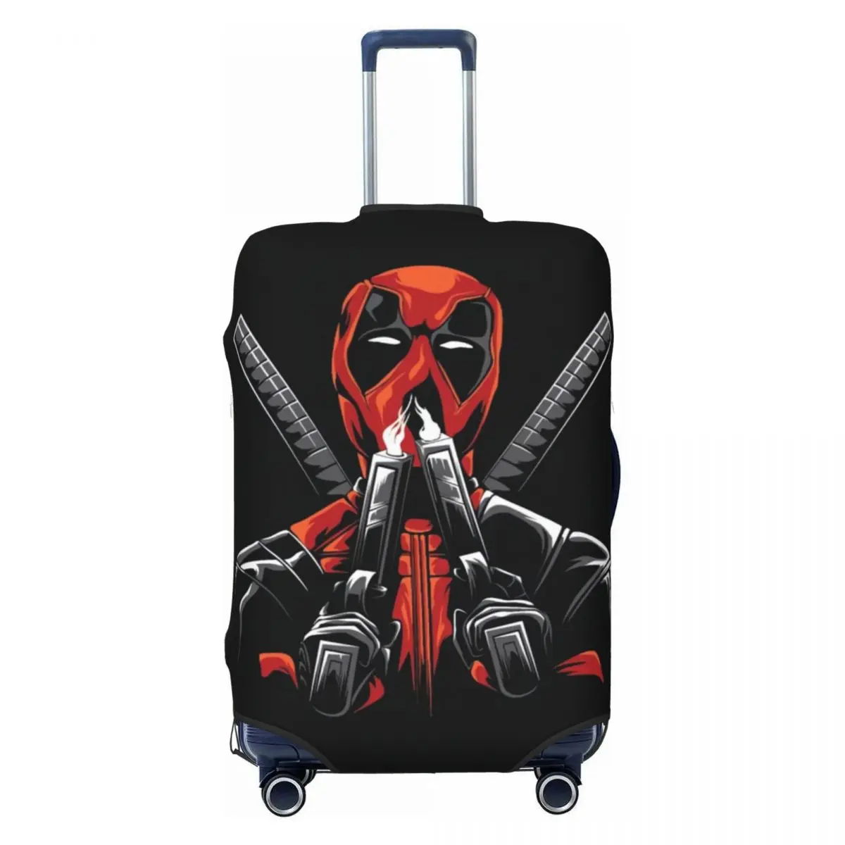 

Deadpool Travel Luggage Cover Elastic Suitcase Cover Protector Fit 18-32 Inch