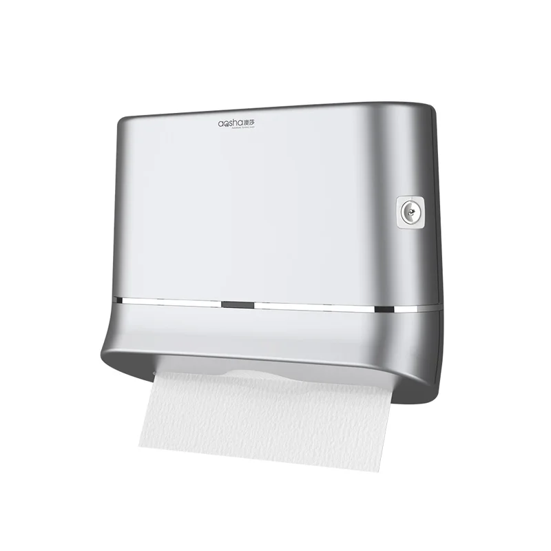 Bathroom Tissue dispenser Ecoco Tissue Box Punch Free Paper Holder Dispenser Punch Free Hand Towel Dispenser for Toilet