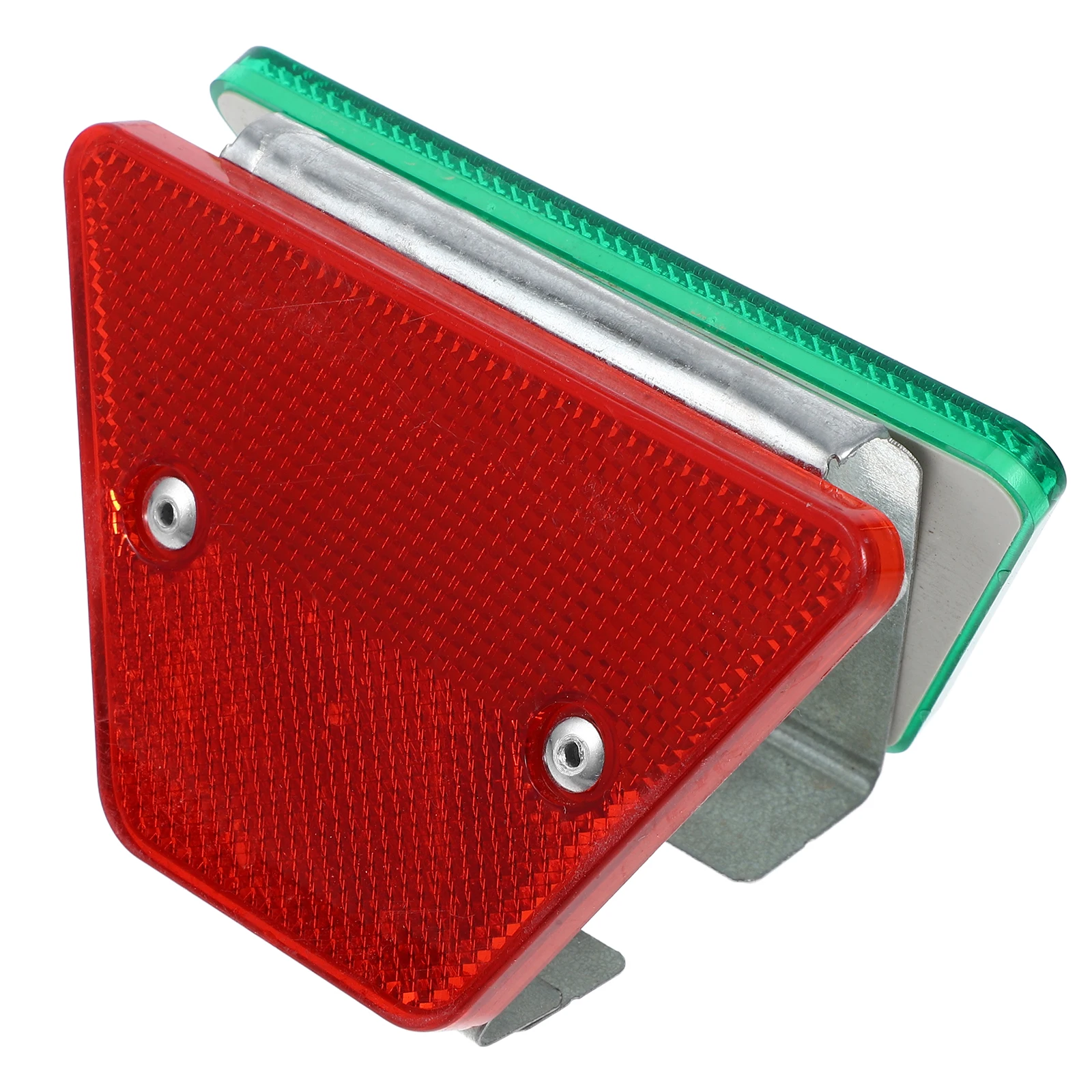 

Trapezoidal Outline Reflective Pavement Markers Driveway Road Glass Delineators High Visibility Safety Road Reflector Long Term