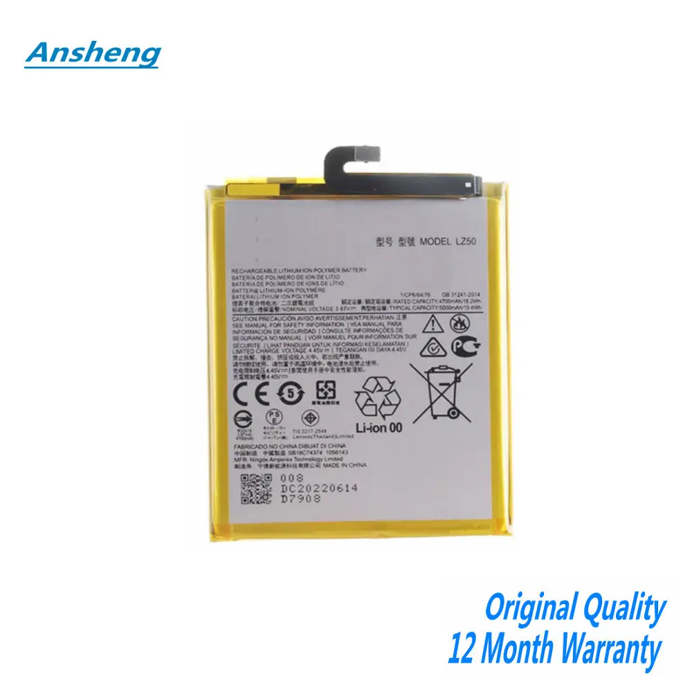 

Original 5000mAh LZ50 Battery For Motorola Moto One 5G Plus/G100/Edge Smart Phone