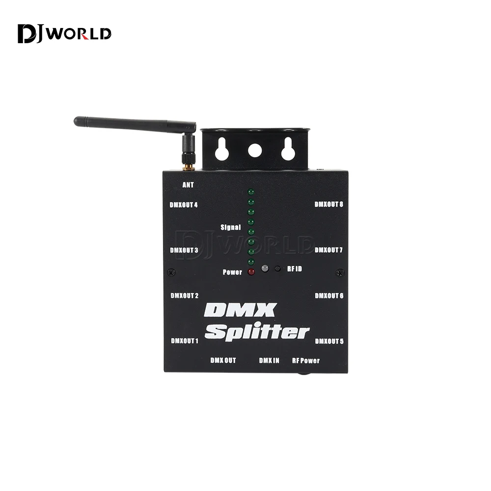 Imagem -04 - Receptor Transmissor Dmx sem Fio Linha Tester Terminators Portas Canais Console 3pin 54 Controlador Dmx512 Transmissor