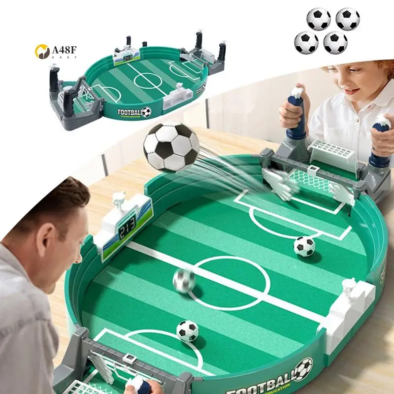 A48F-Soccer Table For Family Party Football Board Game Desktop Interactive Soccer Toys Kids Boys Sport Portable Game Gift