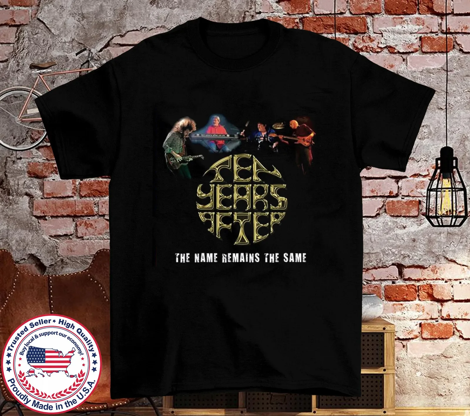 Ten Years After The Name Remains The Same Tour T Shirt Full Size S-5XL SS779
