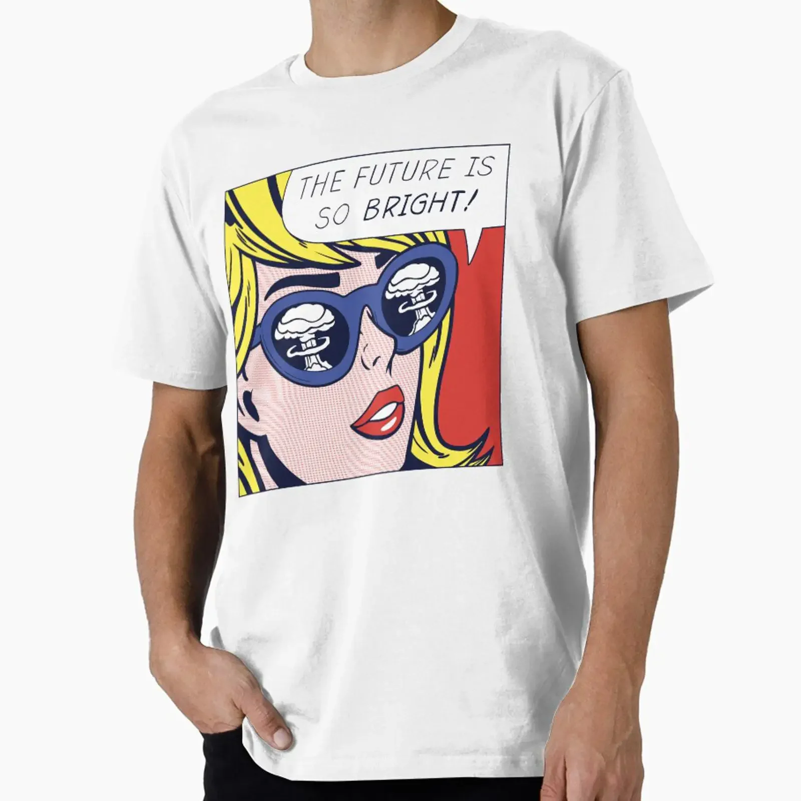 Pop Optimistic Girl, conçu et vendu par Corbin Hunsaker, vêtements de créateur vintage, lavés, respirants, doux et légèrement stylés.