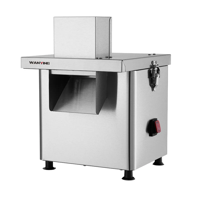 

Электрическая машина для нарезки картофельных чипсов, нож для нарезки из нержавеющей стали, машина для нарезки с функцией подачи, 110В