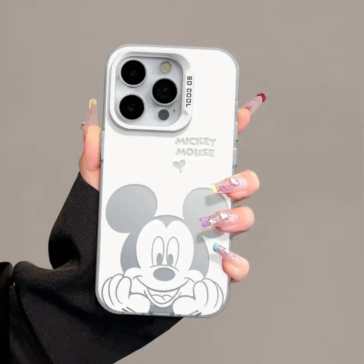 Disney Mickey Minnie Mouse Case for Xiaomi Redmi 13C 9C Note 7 8 9 9S 10 11 12 13 Pro K60 Ultra 5G Matte Shockproof Back Cover