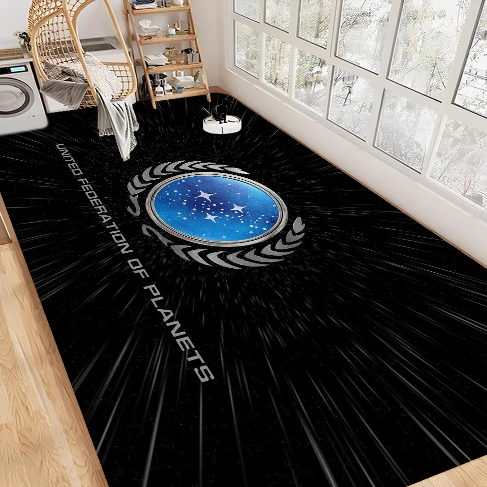 

S-Star Trek Room Mats Retro Multiple Choice Living Room Kitchen Rug Non-Slip Welcome Rug
