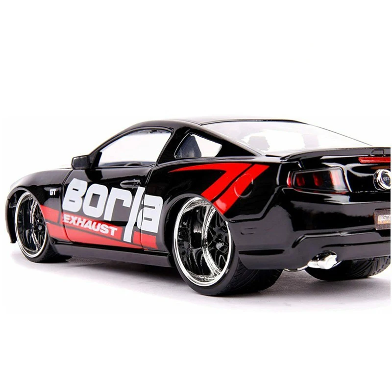 1:24 Ford Mustang GT Shelby 2010 Toy Alloy Car Diecasts & Toy Vehicles Car Model Miniature Scale Model Car Toys For Children