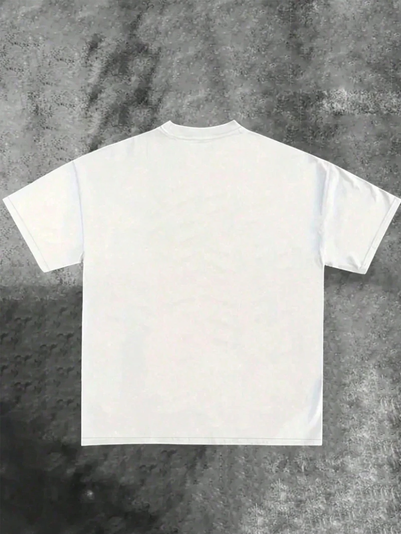 Boyz N The Hood (1991) Men's Vintage 220g Pure Cotton T-Shirt – Grunge-Style Print, Streetwear, Christian-Themed, Oversized Fit