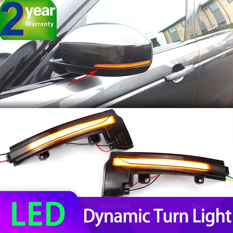 2PCS LED Dynamic Turn Signal Mirror Indicator Blinker Lamp for Land Rover Discovery 4 LR4 L462 Range Rover Sport L494 Evoque MK