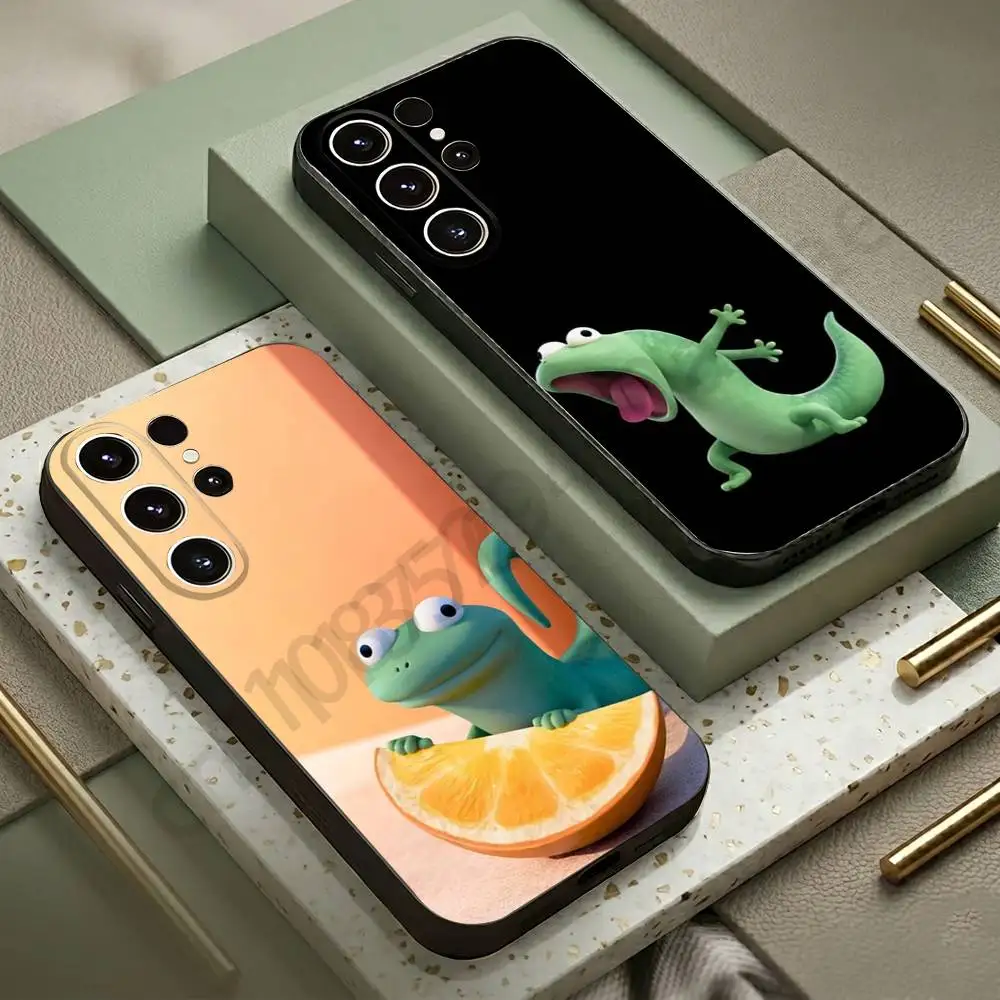 Tom Lizard Phone Case For Samsung S20,21,22,23,24,25,26 plus,ultra Silicone Cover
